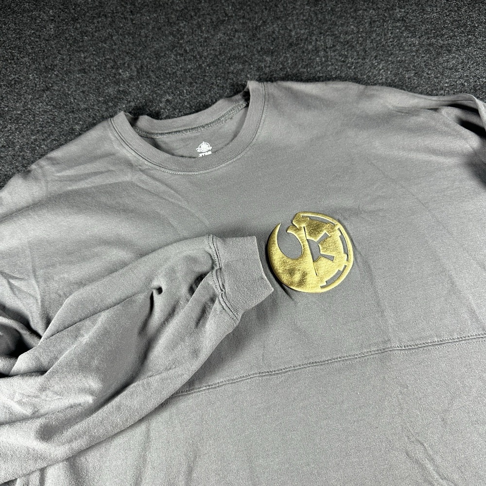 Disney Gray Star Wars Spirit Jersey Med May The Fourth - Picture 2 of 6